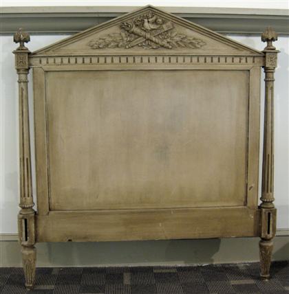 Louis XVI style painted bed  4c35d