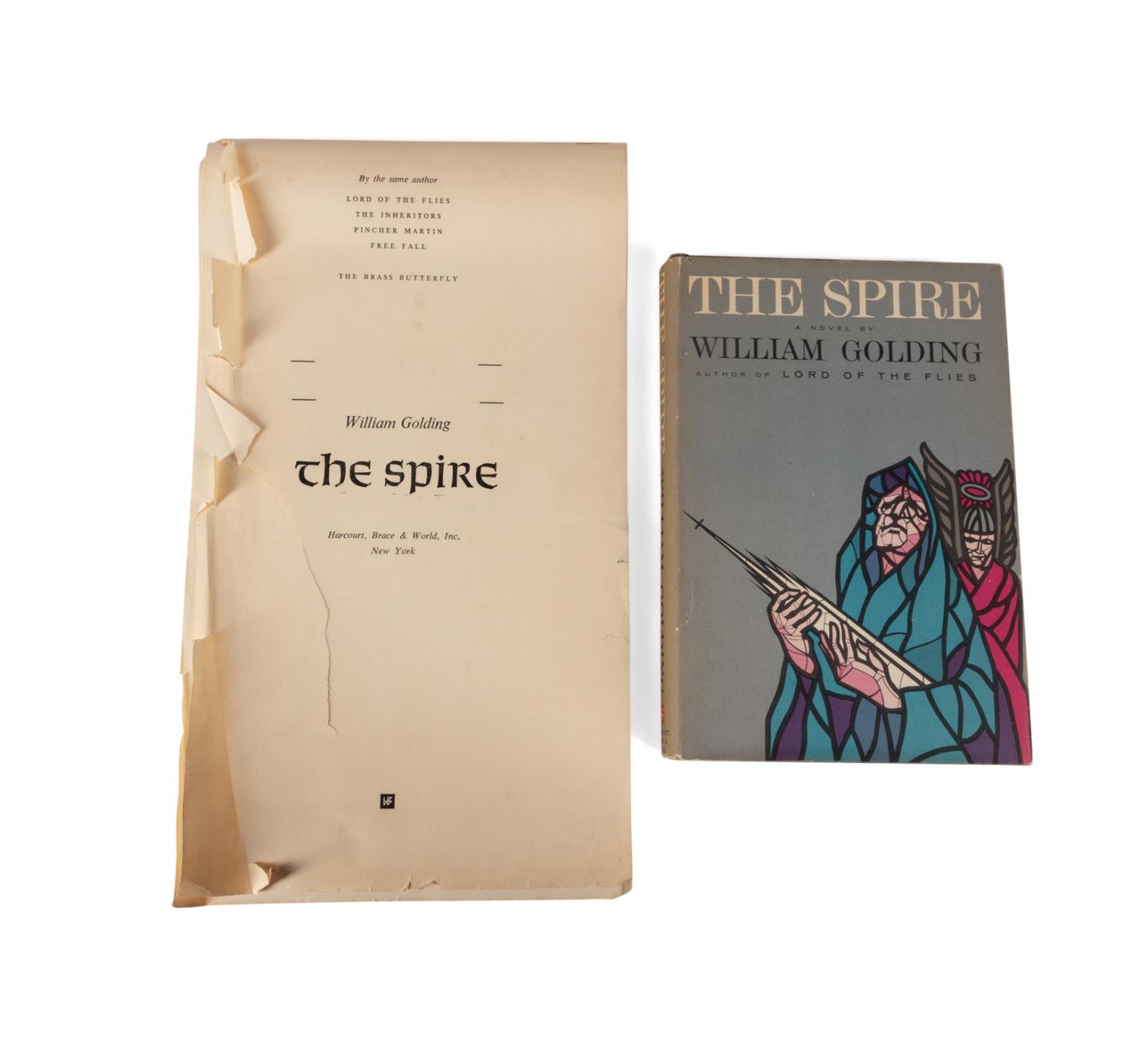 2PCS WM. GOLDING 'THE SPIRE' FIRST