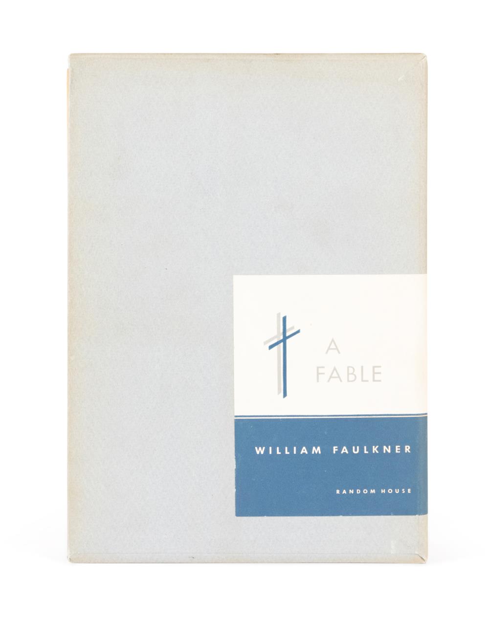 WILLIAM FAULKNER A FABLE SIGNED 2fa1d2