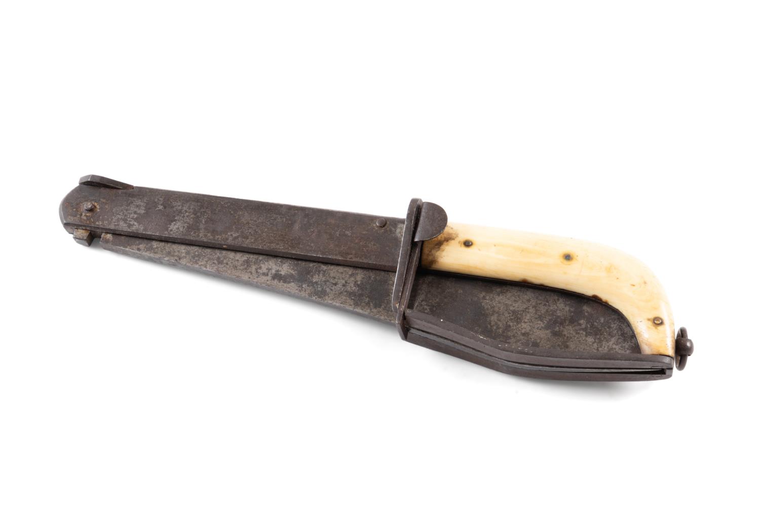 ARNOULD NAMUR BELGIAN FOLDING CUTLASS