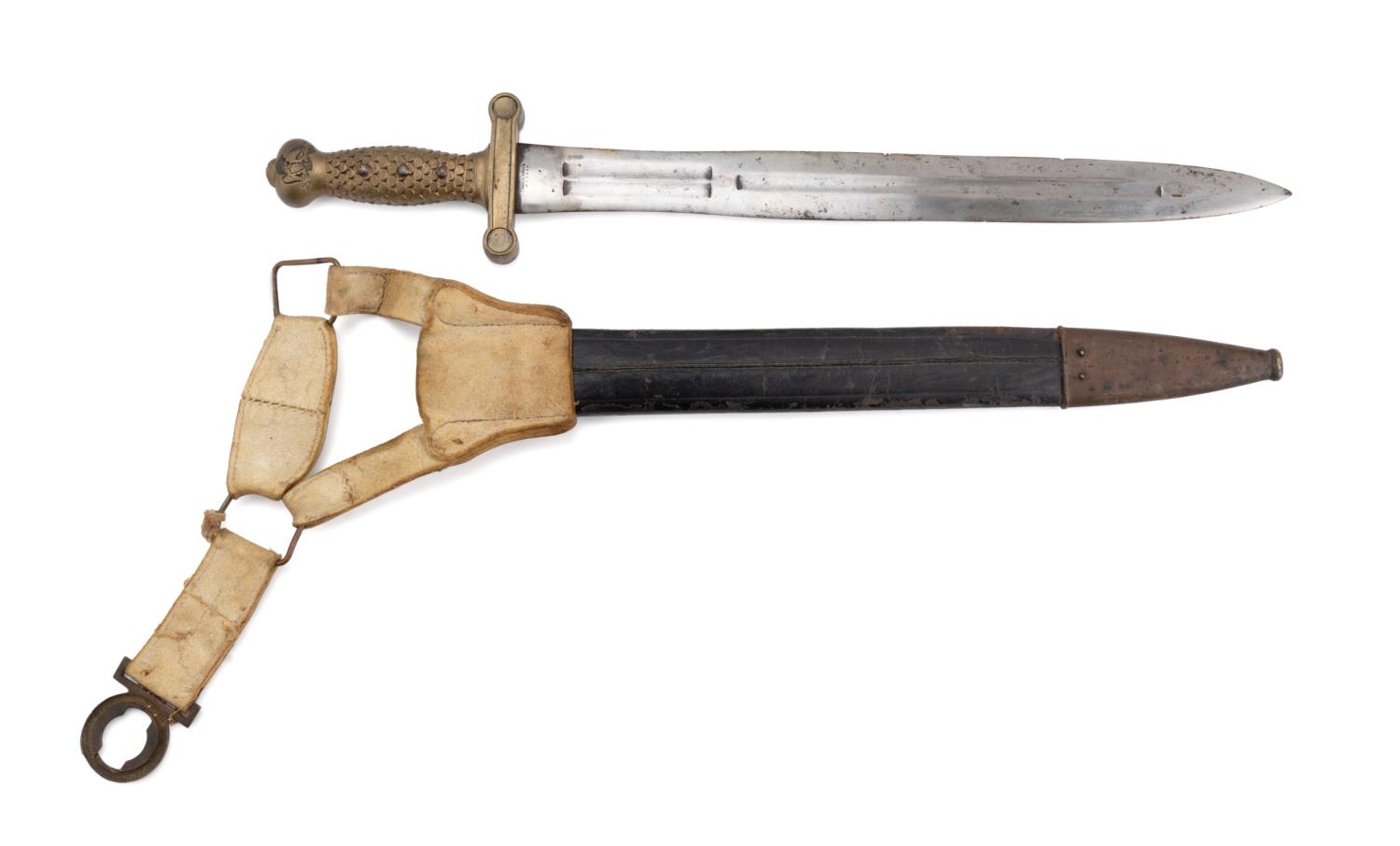 AMES 1838 M1832 FOOT ARTILLERY SWORD