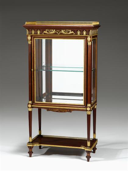 Louis XV style mahogany and gilt 4c36c