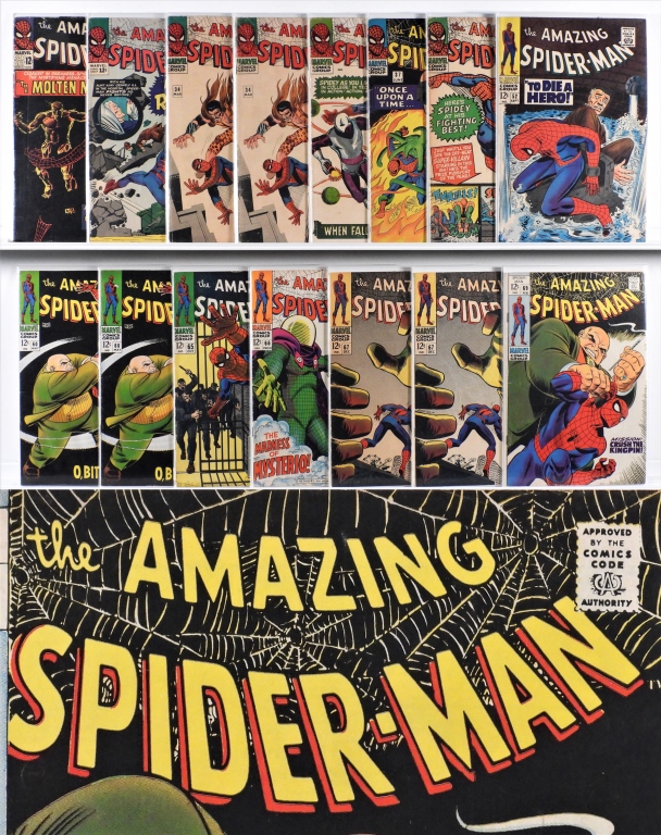 15PC MARVEL COMICS AMAZING SPIDER-MAN