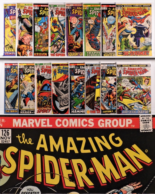 19PC MARVEL COMICS AMAZING SPIDER-MAN