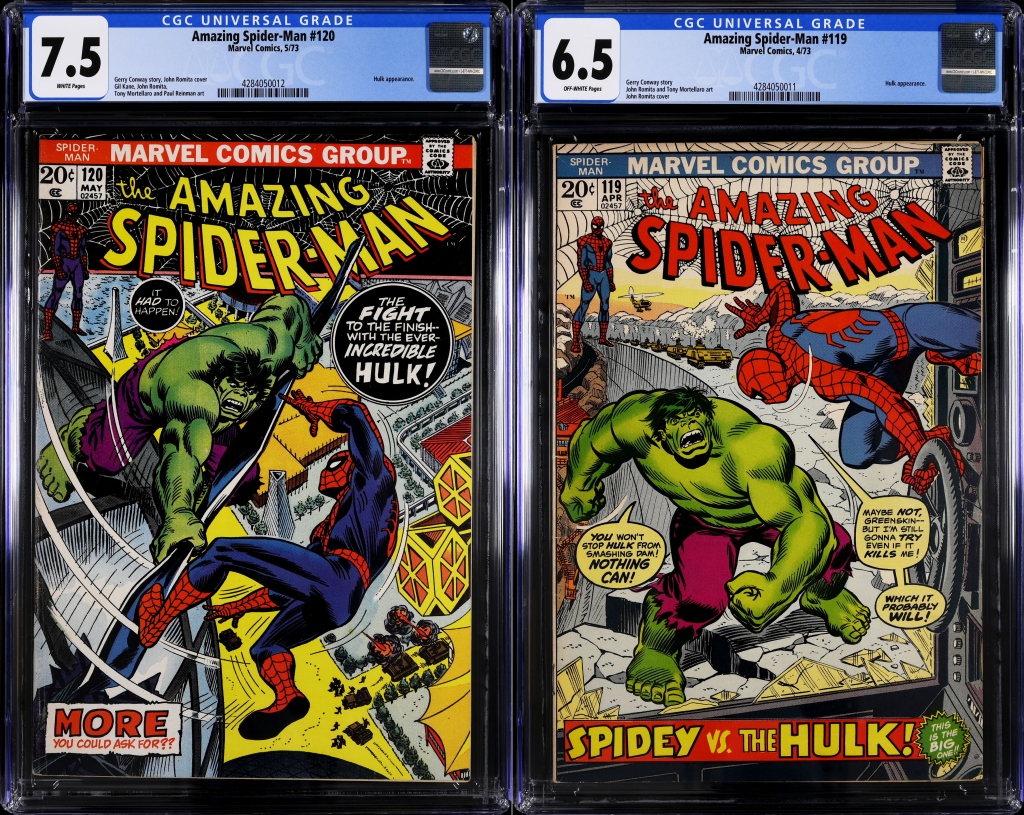 2PC MARVEL COMICS AMAZING SPIDER-MAN