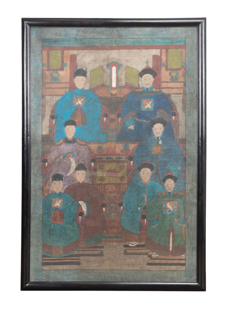 LARGE 4 GENERATION CHINESE ANCESTRAL 2fa2d6