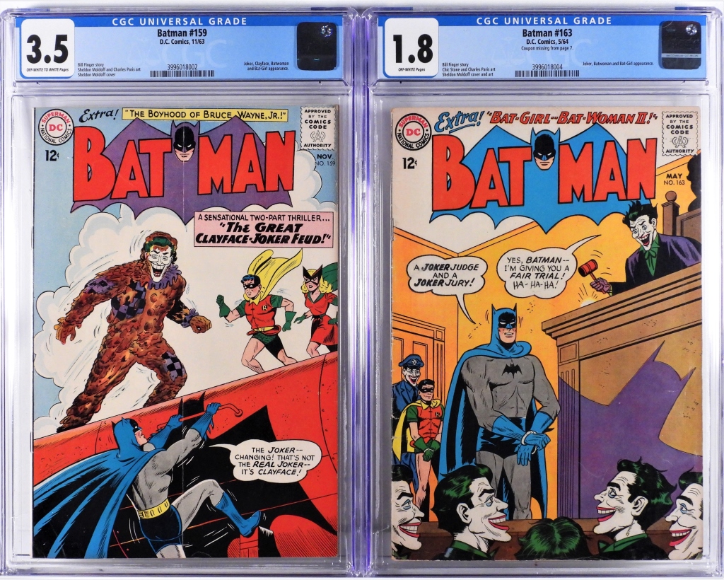 2PC DC COMICS BATMAN #159 #163