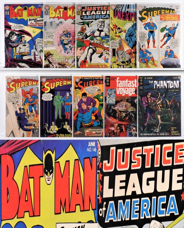 10 DC COMICS BATMAN SUPERMAN JLA 2fa2e7