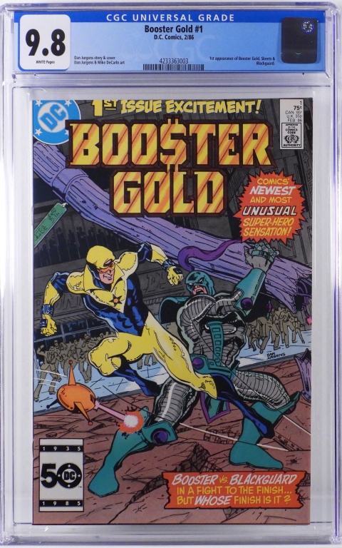 DC COMICS BOOSTER GOLD #1 CGC 9.8