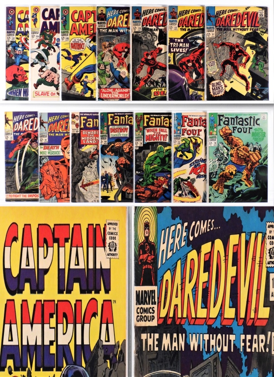 14 MARVEL CAPTAIN AMERICA DAREDEVIL 2fa2fc