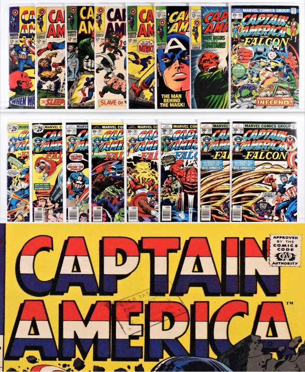 20PC MARVEL COMICS CAPTAIN AMERICA 2fa2f9