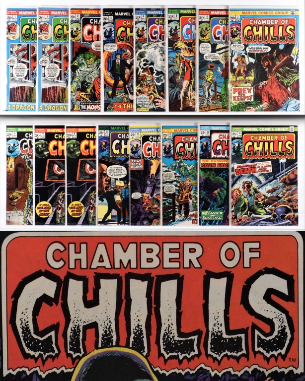 28PC MARVEL COMICS CHAMBER OF CHILLS