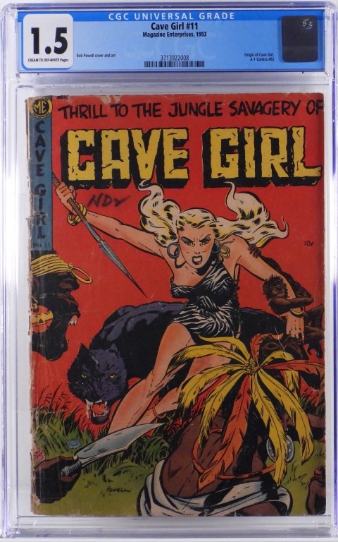 MAGAZINE ENTERPRISES CAVE GIRL