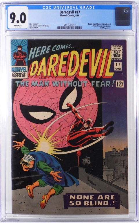 MARVEL COMICS DAREDEVIL 17 CGC 2fa317