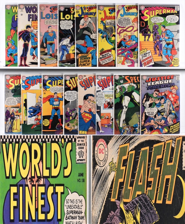 25PC DC COMICS SILVER AGE FLASH