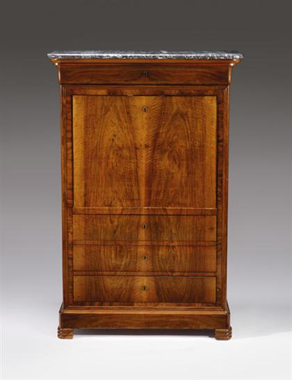 Empire style mahogany secretaire 4c387