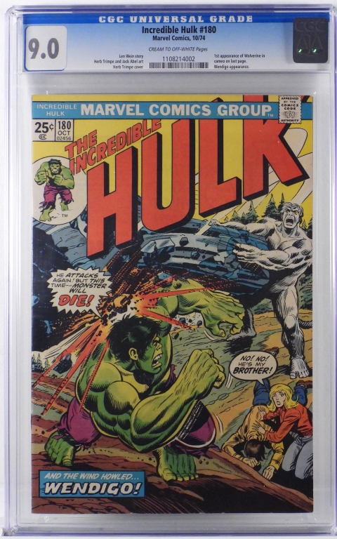 MARVEL COMICS INCREDIBLE HULK 180 2fa355