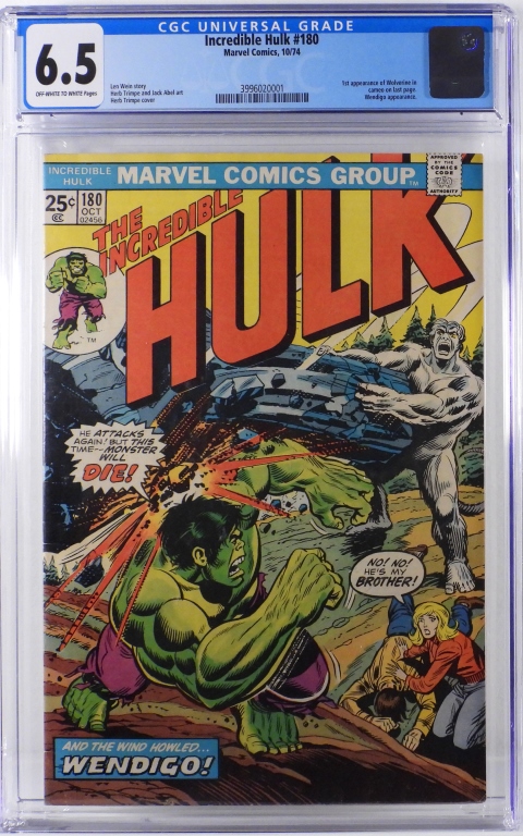 MARVEL COMICS INCREDIBLE HULK #180