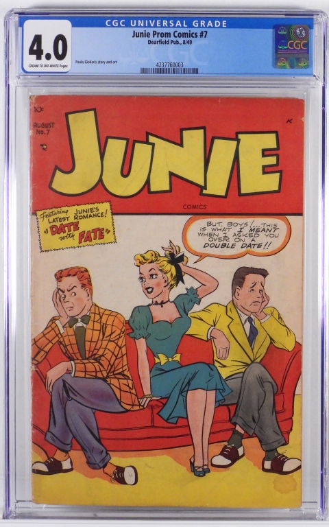 DEARFIELD PUB JUNIE PROM COMICS 2fa368