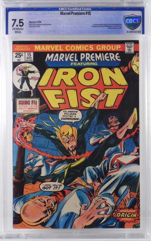 MARVEL COMICS MARVEL PREMIERE 15 2fa36d