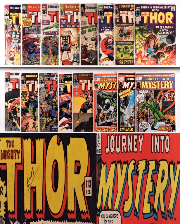 31PC MARVEL COMICS JOURNEY INTO