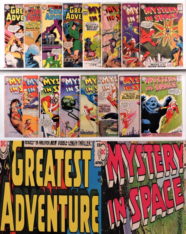 28PC DC COMICS MYSTERY IN SPACE