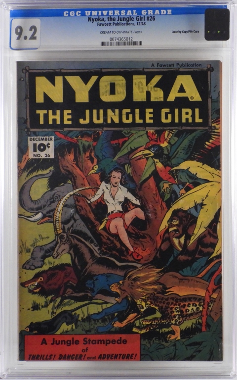 FAWCETT PUB NYOKA THE JUNGLE GIRL 2fa38c