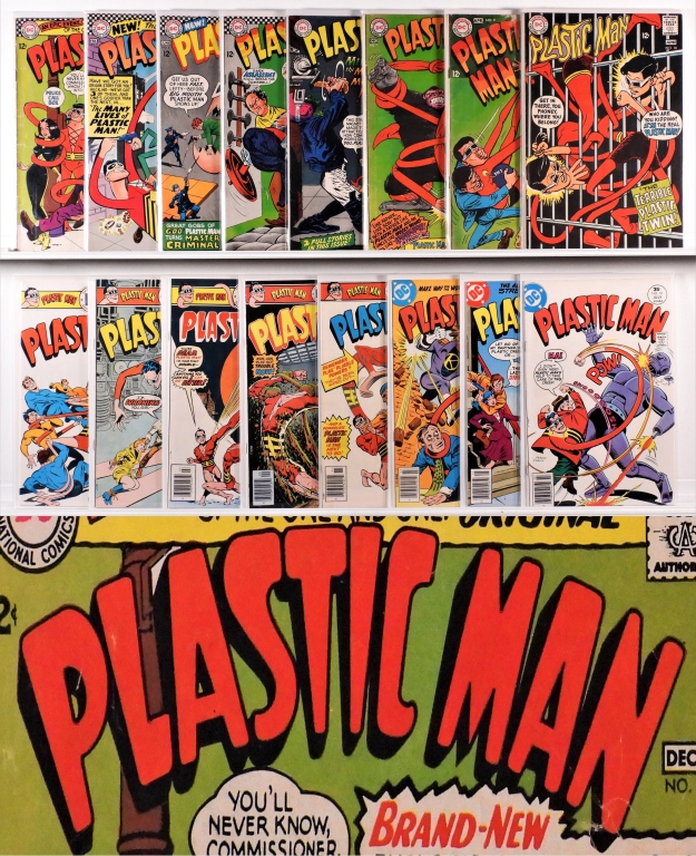 27PC DC COMICS PLASTIC MAN #1-#20