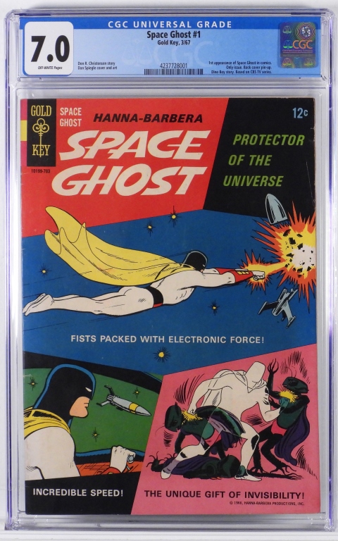 GOLD KEY SPACE GHOST 1 CGC 7 0 2fa3a0