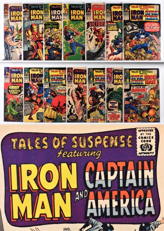 14PC MARVEL COMICS TALES OF SUSPENSE 2fa3c9