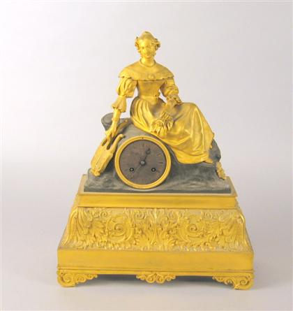 Louis Philippe gilt and patinated 4c397