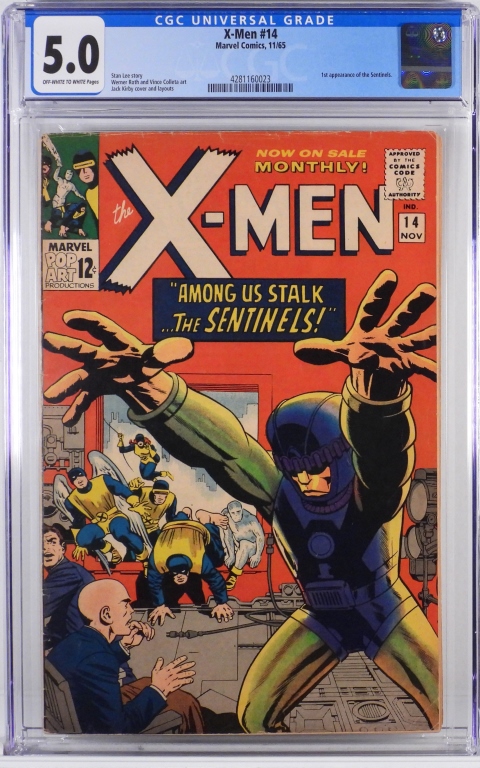 MARVEL COMICS X-MEN #14 CGC 5.0 United