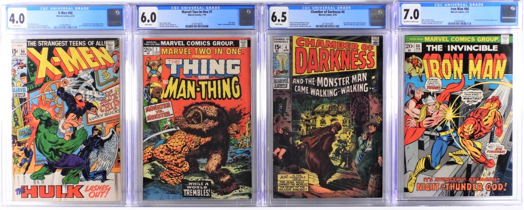 4PC MARVEL COMICS BRONZE AGE CGC 2fa3f7