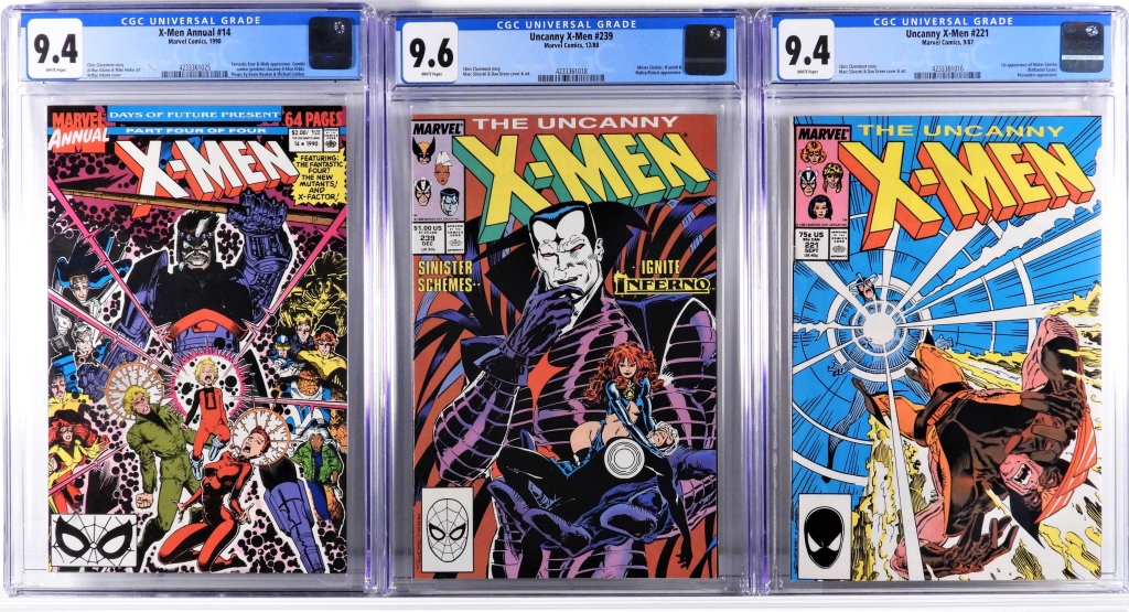 3PC MARVEL COMICS X-MEN ANNUAL