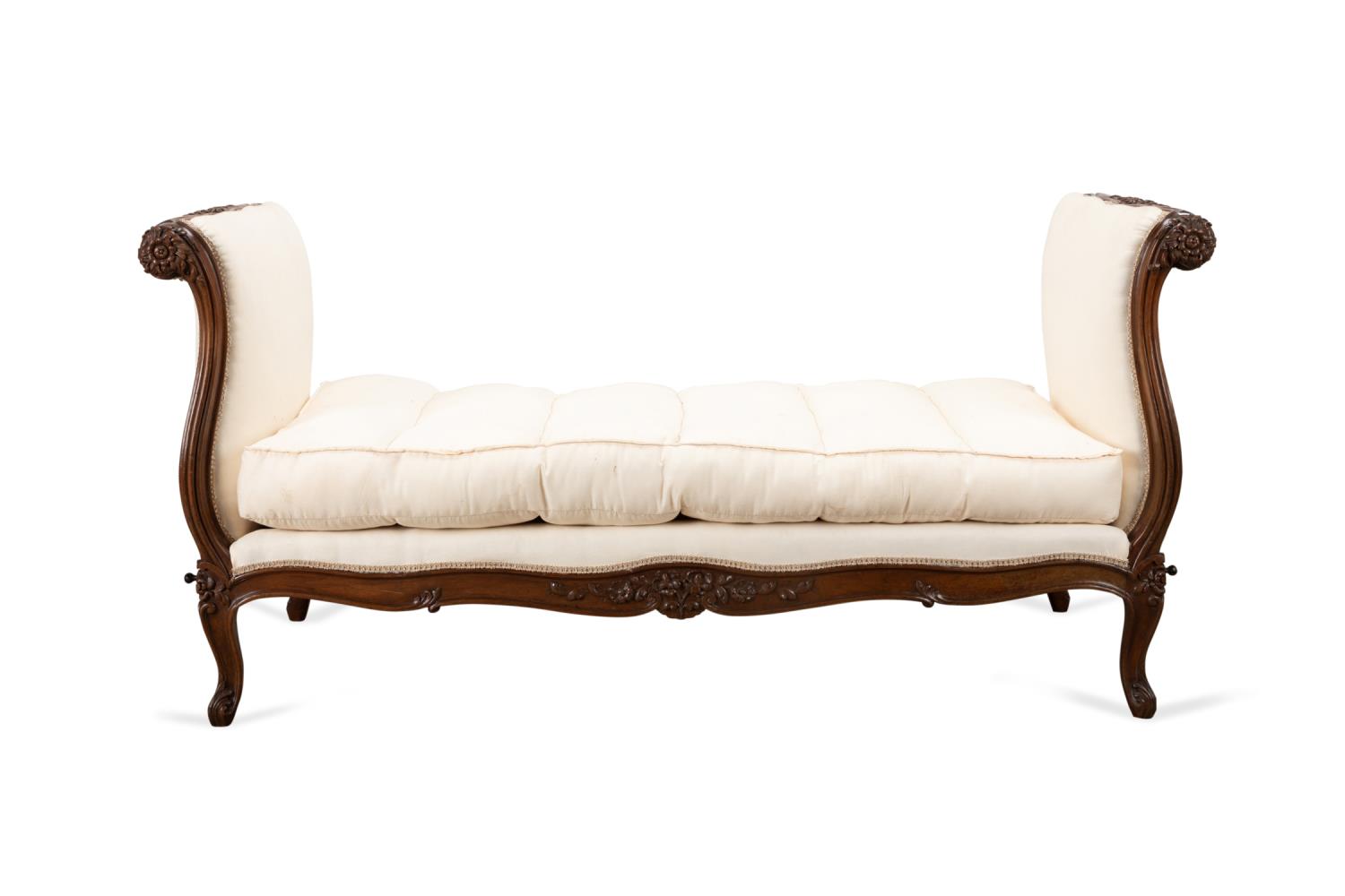 19TH/20TH C. LOUIS XV STYLE WALNUT