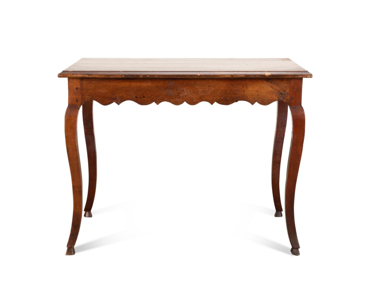 19TH C LOUIS XV STYLE WALNUT SIDE 2fa479