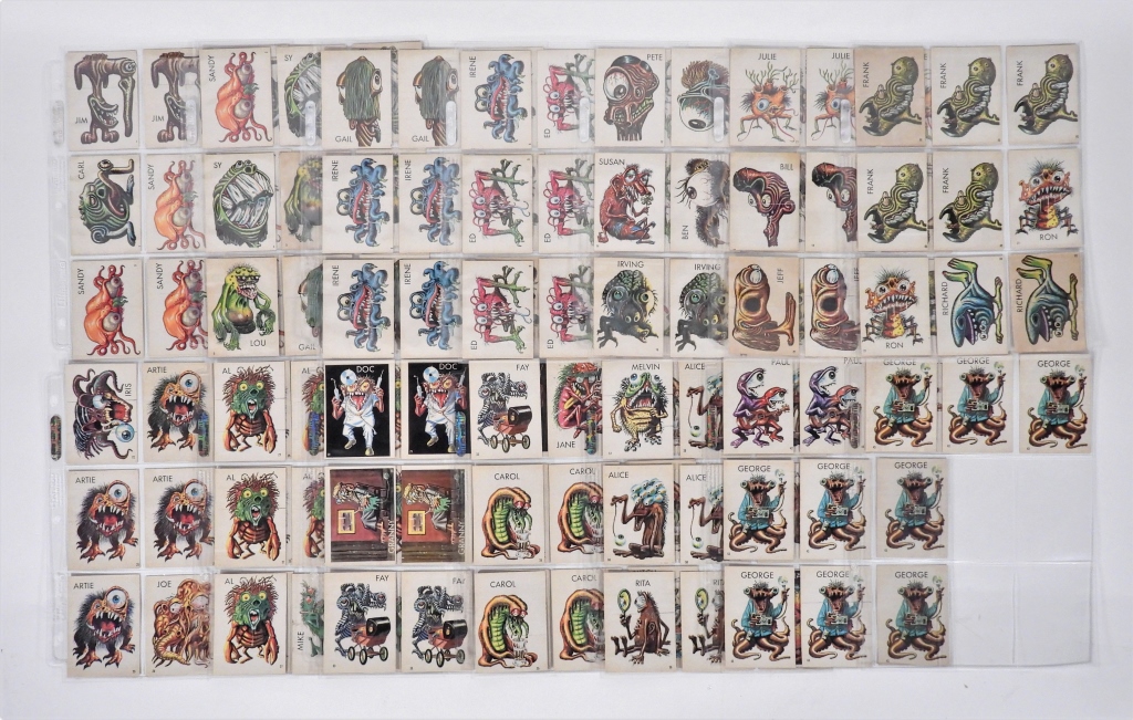 120PC 1965 TOPPS UGLY STICKERS 2fa483