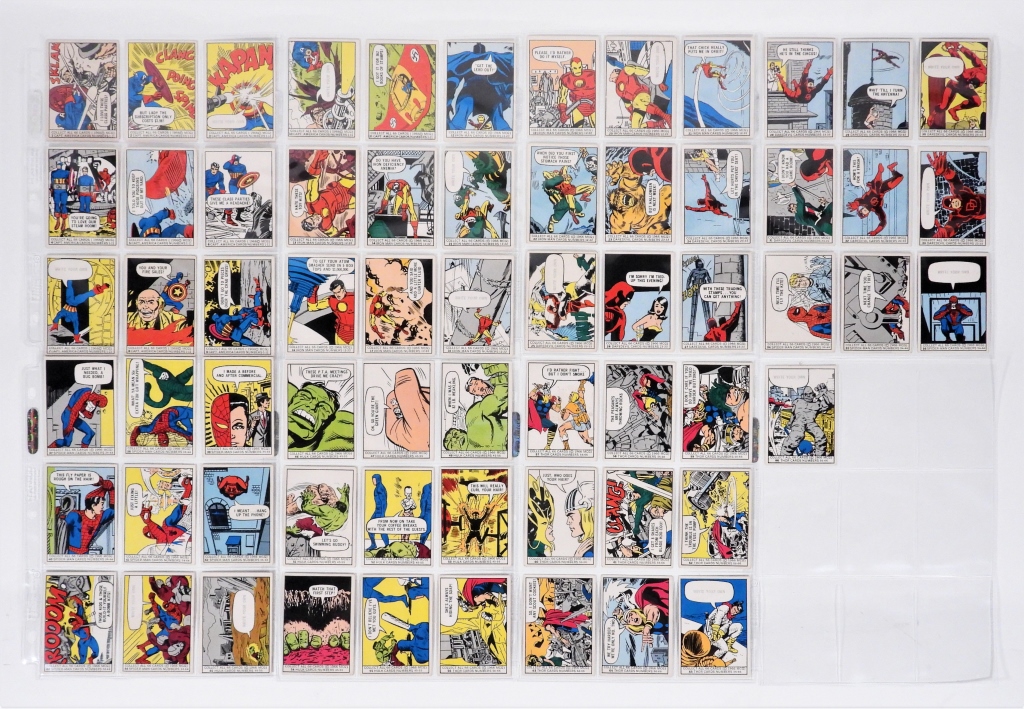 1966 DONRUSS MARVEL SUPER HEROES