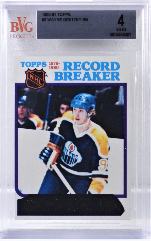 1980 81 TOPPS HOCKEY 3 WAYNE GRETZKY 2fa4aa