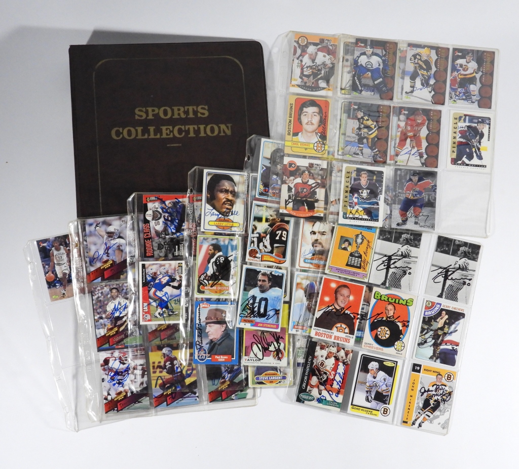 FOOTBALL HOCKEY AUTOGRAPH SPORTS