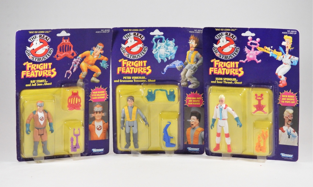 3PC 1988 THE REAL GHOSTBUSTERS