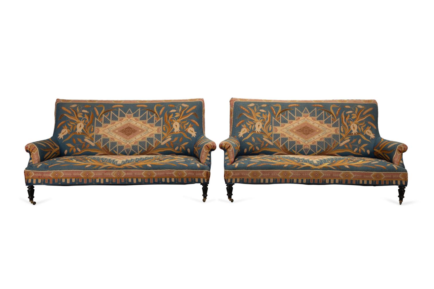 PAIR 19TH C AESTHETIC MOVEMENT 2fa4f9