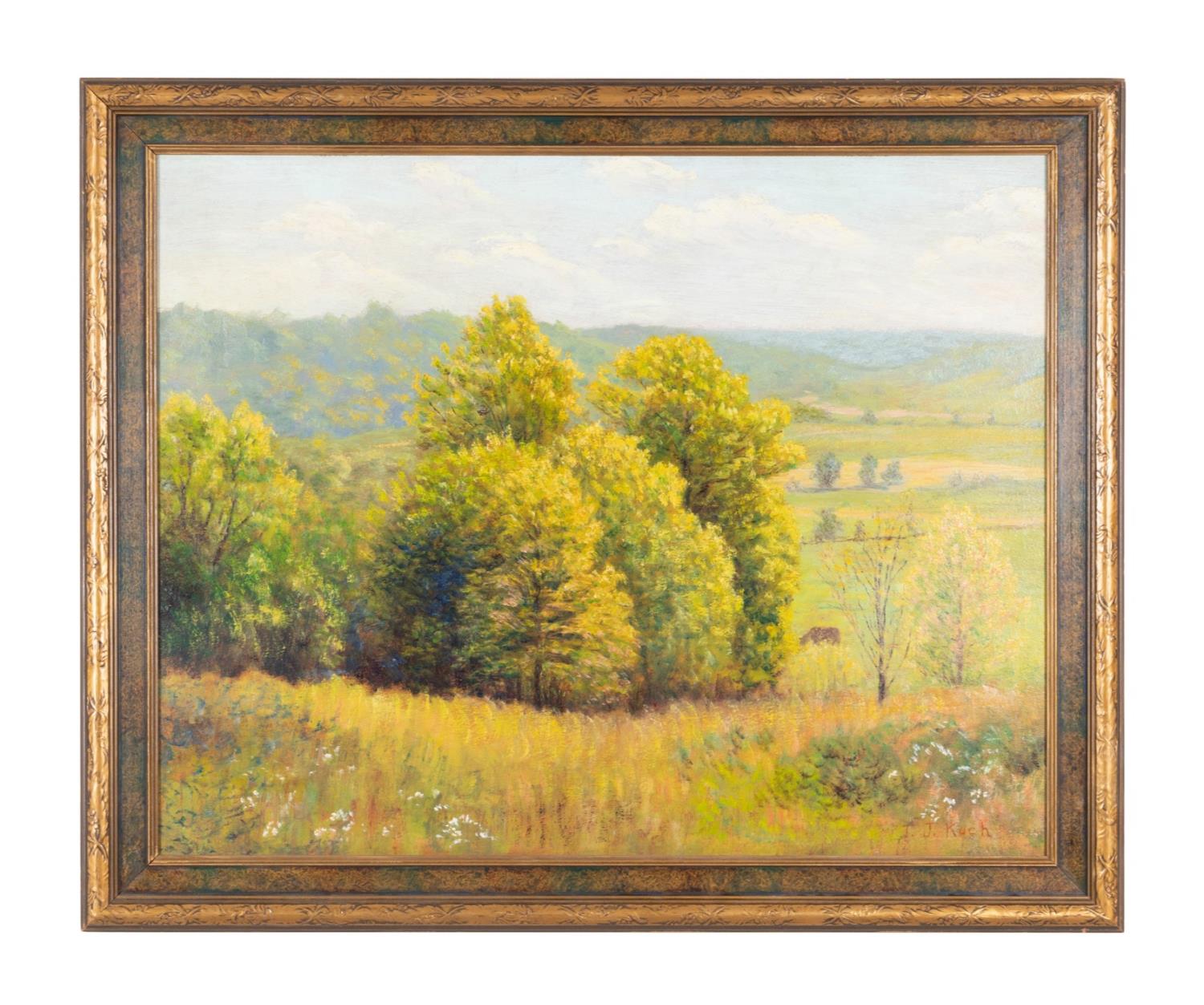 T. J. KOCH "INDIANA LANDSCAPE"