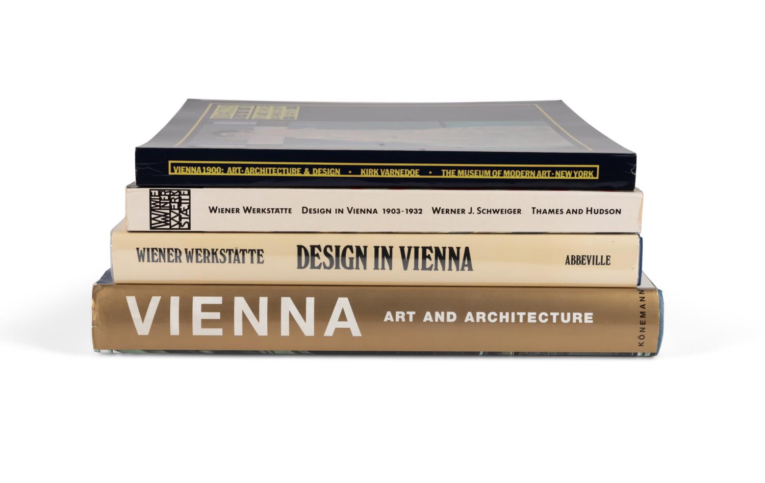 FOUR LARGE COFFEE TABLE BOOKS ON VIENNA