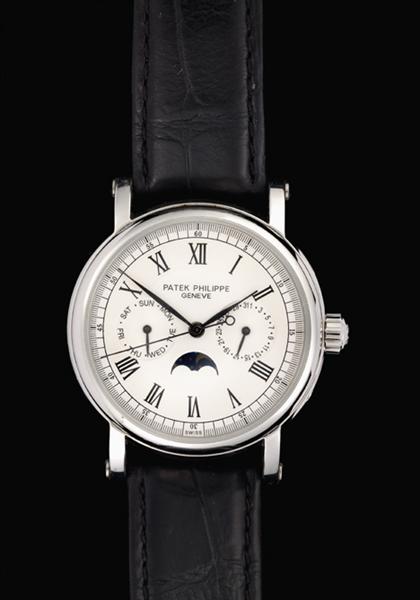 Gentleman s chronograph wristwatch 4c433