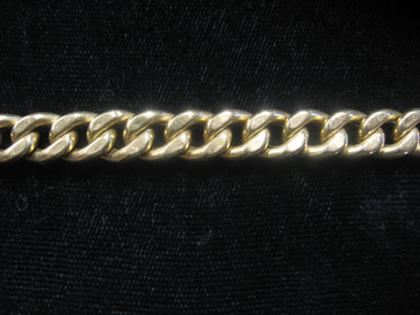 18 karat yellow gold link bracelet 4c44d