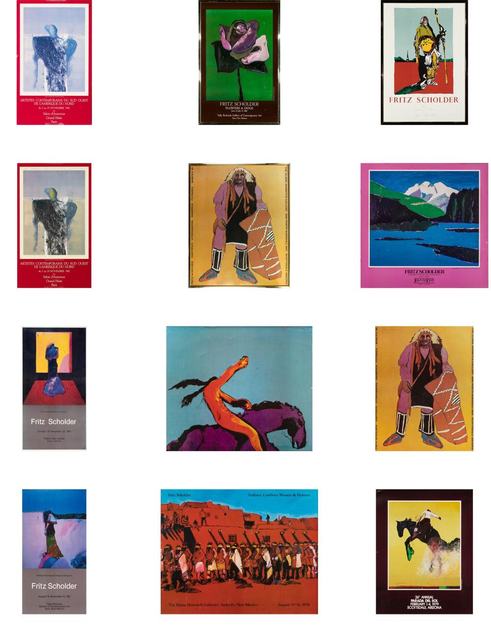 FRITZ SCHOLDER GROUP OF TWELVE 2fd2fd