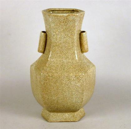 Chinese Ge-type Gu form vase  