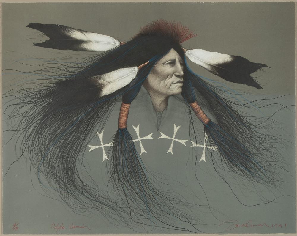 FRANK HOWELL OGLALA WARRIOR 1991Frank 2fd320