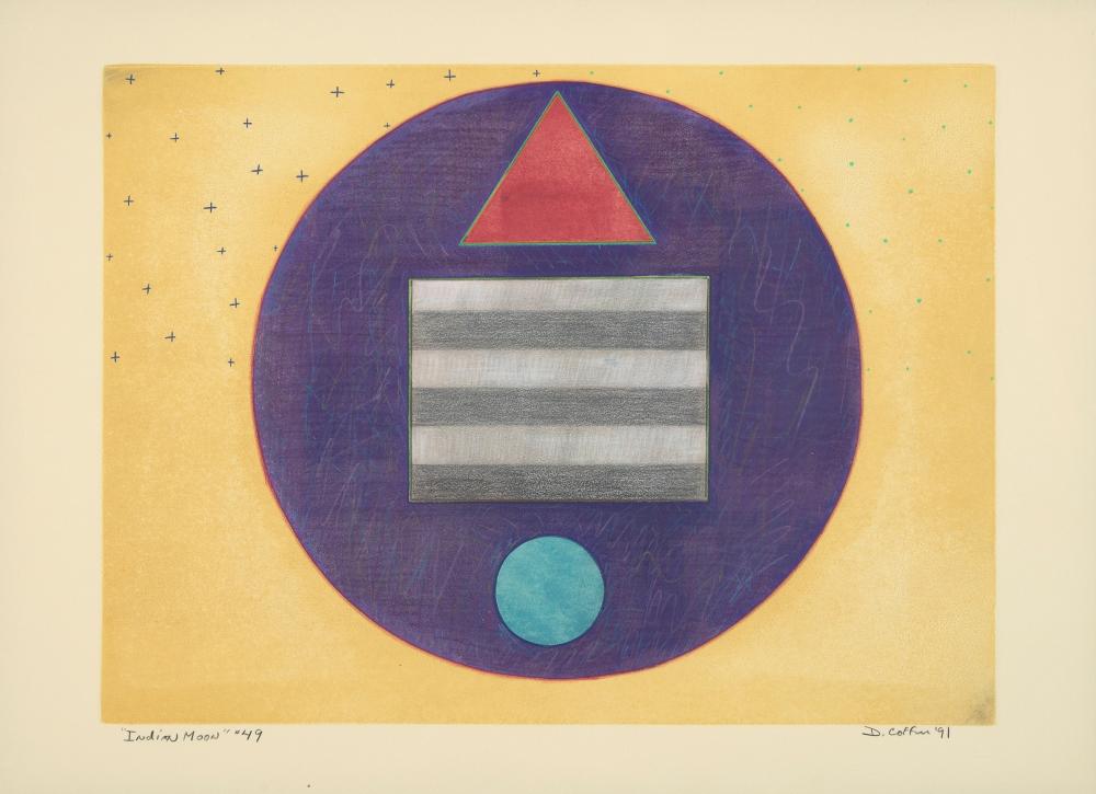 DOUG COFFIN, INDIAN MOON #49, 1991Doug